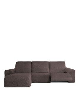 Capa para chaise longue de braço curto esquerdo Eysa ROC Castanho 120 x 120 x 360 cm