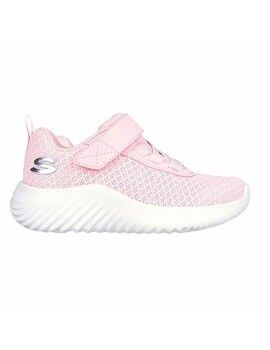 Sapatilhas de Desporto Infantis Skechers Bounder-Cool Cruise Cor de Rosa