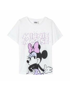 Camisola de Manga Curta Infantil Minnie Mouse 4 Anos