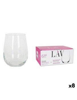 Set de Vasos LAV 77949 6 Piezas (8 Unidades) (475 ml)