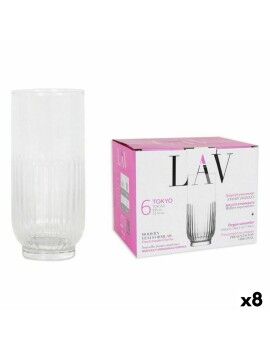 Set de Vasos LAV 144946 6 Piezas (8 Unidades) (395 ml)