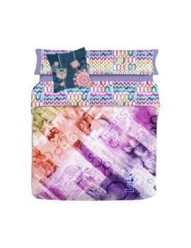 Juego de funda nórdica Lois JASON P. Malva Cama de 90 3 Piezas