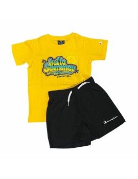 Conjunto Desportivo para Crianças Champion Essentials Amarelo