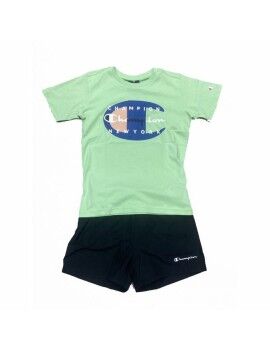 Conjunto Deportivo para Niños Champion Essentials Verde limón