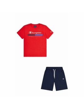 Conjunto Deportivo para Niños Champion Essentials Rojo