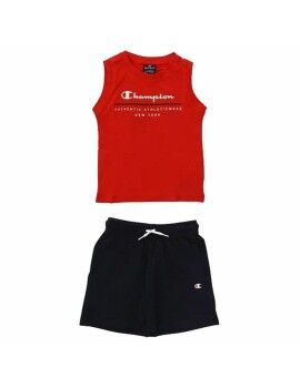 Conjunto Deportivo para Niños Champion Essentials Rojo