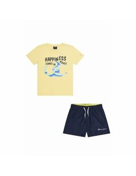 Conjunto Desportivo para Crianças Champion Essentials Amarelo