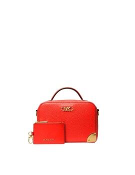 Bolso Mujer Michael Kors Estelle Rojo 21 x 14 x 7 cm