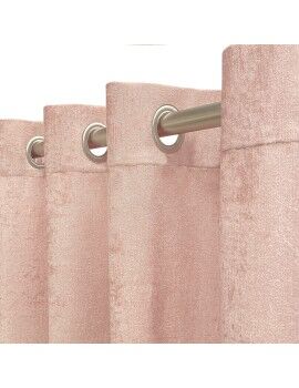 Cortina Alexandra House Living Arce Coral 200 x 270 x 1 cm