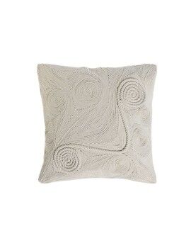 Almofada Home ESPRIT Branco Boho 45 x 45 cm