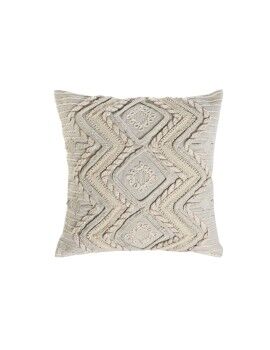 Almofada Home ESPRIT Branco Boho 45 x 45 cm