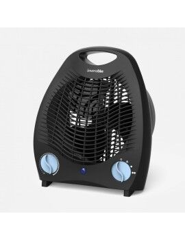 Aquecedor Portátil Universal Blue Preto 2000 W