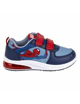 Zapatillas Deportivas con LED Spider-Man Velcro Azul