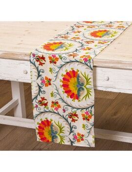 Caminho de Mesa Alexandra House Living Multicolor 33 x 180 cm Retangular