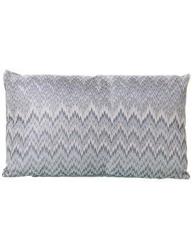 Cojín Alexandra House Living Gris Textil 30 x 50 cm