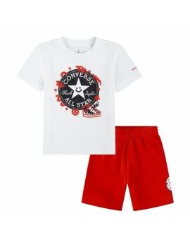 Conjunto Deportivo para Niños Converse Squiggle S/Se+Ft Blanco