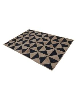 Alfombra Romimex Negro Natural 160 x 230 x 2 cm