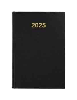 Agenda Grafoplas Baviera Negro A5 14,8 x 21 cm 2025