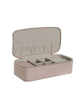 Caja-Joyero Home ESPRIT Rosa claro 20,5 x 10 x 6 cm (2 Piezas)