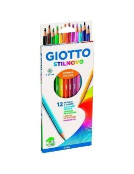 Lápis de cores Giotto Stilnovo Multicolor 12 Peças