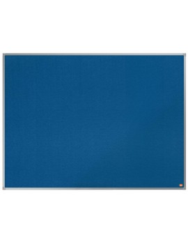 Tablón de Anuncios Nobo Essence Azul Fieltro Aluminio 120 x 90 cm