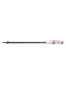 Bolígrafo Pentel Superb Bk77 Rojo 12 Piezas