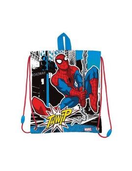 Bolsa Mochila con Cuerdas Stor Spiderman Streets Portameriendas (25 x 3 x 30 cm)