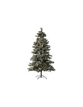 Árbol de Navidad Home ESPRIT Verde Metal Polietileno Nevado 140 x 140 x 240 cm