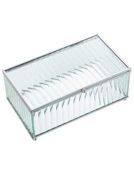 Caja-Joyero Alexandra House Living Gris Cristal 21 x 9 x 13 cm