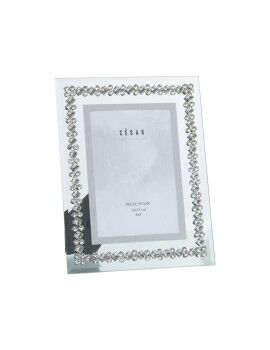 Marco de Fotos Alexandra House Living Gris Cristal 18 x 23 x 2 cm