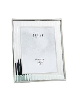 Marco de Fotos Alexandra House Living Gris Cristal 22 x 27 x 2 cm