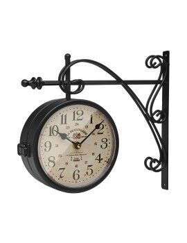 Reloj de Pared Versa Beaujolais Metal 8 x 27 x 31,5 cm