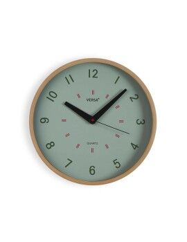 Reloj de Pared Versa Verde Plástico 4 x 30 x 30 cm