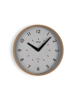 Reloj de Pared Versa Blanco Plástico 4 x 30 x 30 cm