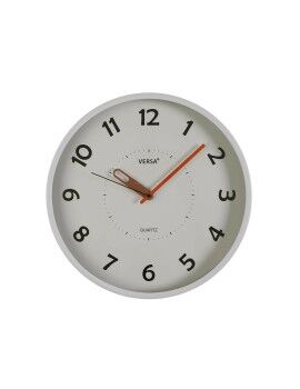 Reloj de Pared Versa Blanco Plástico 4 x 30 x 30 cm