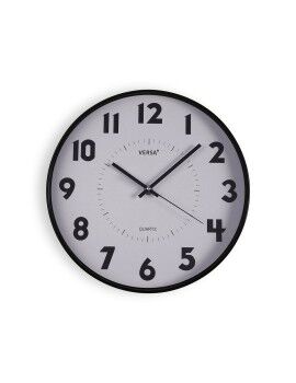 Reloj de Pared Versa Blanco Plástico 4 x 30 x 30 cm