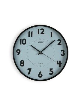 Reloj de Pared Versa Azul Plástico 4 x 30 x 30 cm