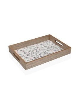 Tabuleiro Versa Caprice Madeira MDF 24 x 4,5 x 34 cm