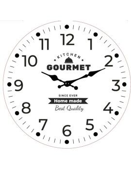 Reloj de Pared Versa Gourmet Madera 4 x 30 x 30 cm