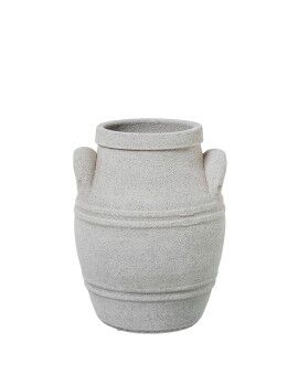 Vaso Alexandra House Living Branco Cerâmica 22 x 30 x 22 cm