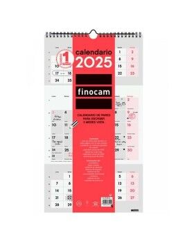 Calendario de pared Finocam Papel 2025 23,6 x 43 cm