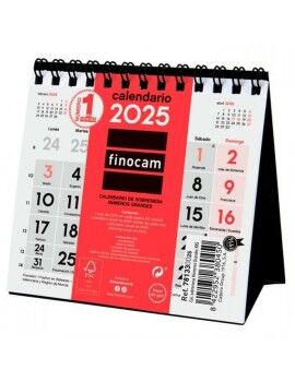 Calendário de Mesa Finocam Papel 11 x 11 cm 2025