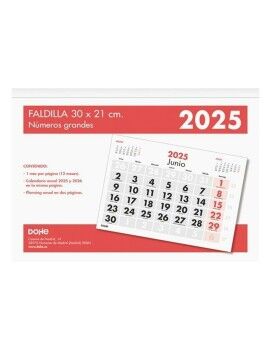 Calendário de Mesa DOHE Multicolor 30 x 21 cm 2025