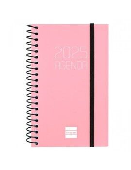 Agenda Finocam OPAQUE Cor de Rosa Mini 7,9 x 12,7 cm 2025