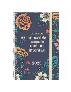 Agenda Finocam DESIGN COLLECTION 11,7 x 18,1 cm 2025 Floral