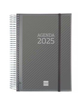 Agenda Finocam Cinzento A5 15,5 x 21,2 cm 2025