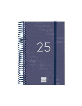 Agenda Finocam YEAR Azul 11,7 x 18,1 cm 2025