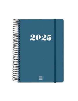 Agenda Finocam MY E10 Azul A5 15,5 x 21,2 cm 2025