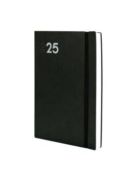 Agenda Finocam DYNAMIC MARA Y11 Negro 16,5 x 24 cm 2025