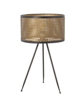 Lâmpada de mesa Alexandra House Living Ouro Dourado Metal vime 60 W 35 x 60 x 35 cm